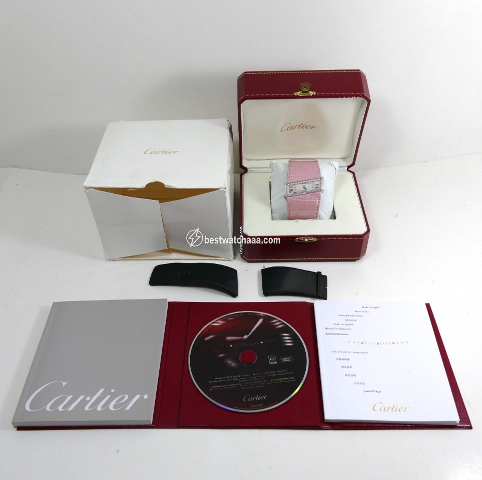 Cartier Tank Divan White gold 2786 - gallery