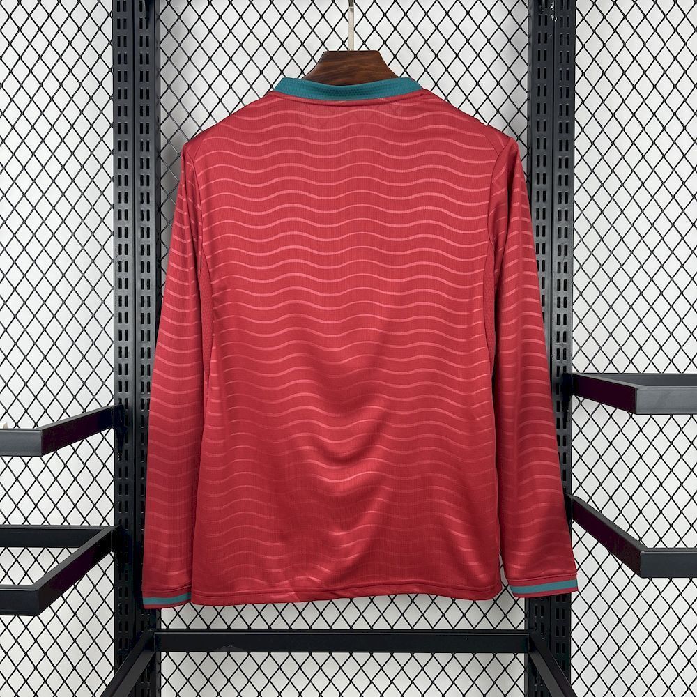 2026 Portugal  Home World Cup Soccer Jersey Long Sleeve - view 3