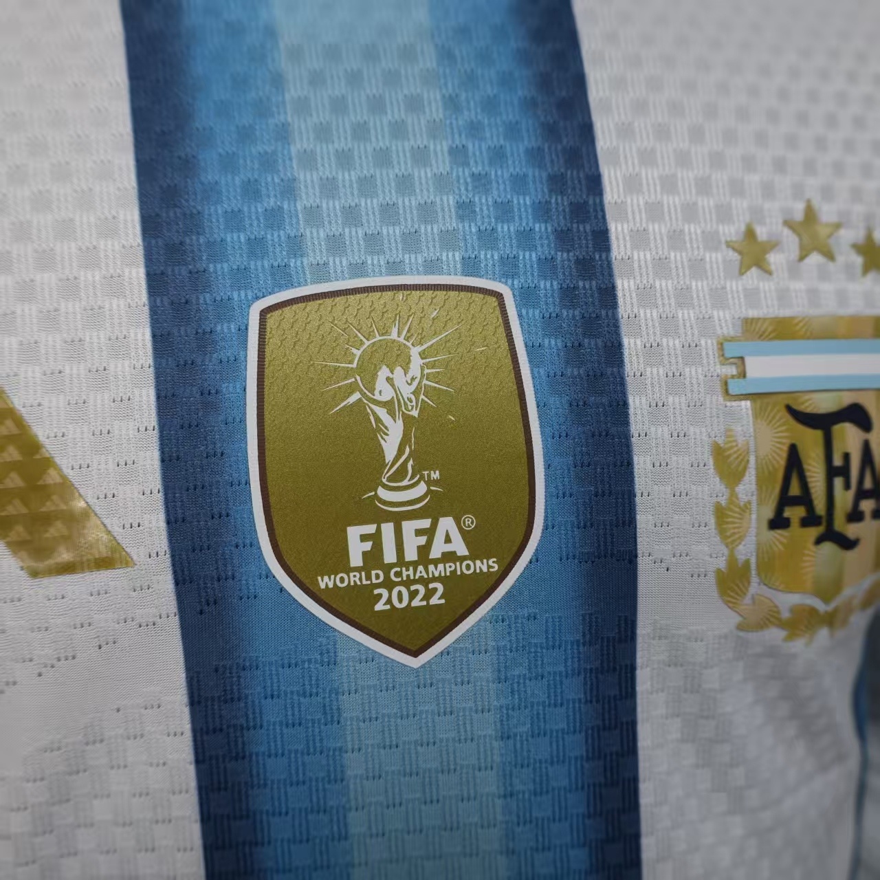2026 Argentina Home World Cup Player Version Soccer Jersey Long Sleeve - view 9