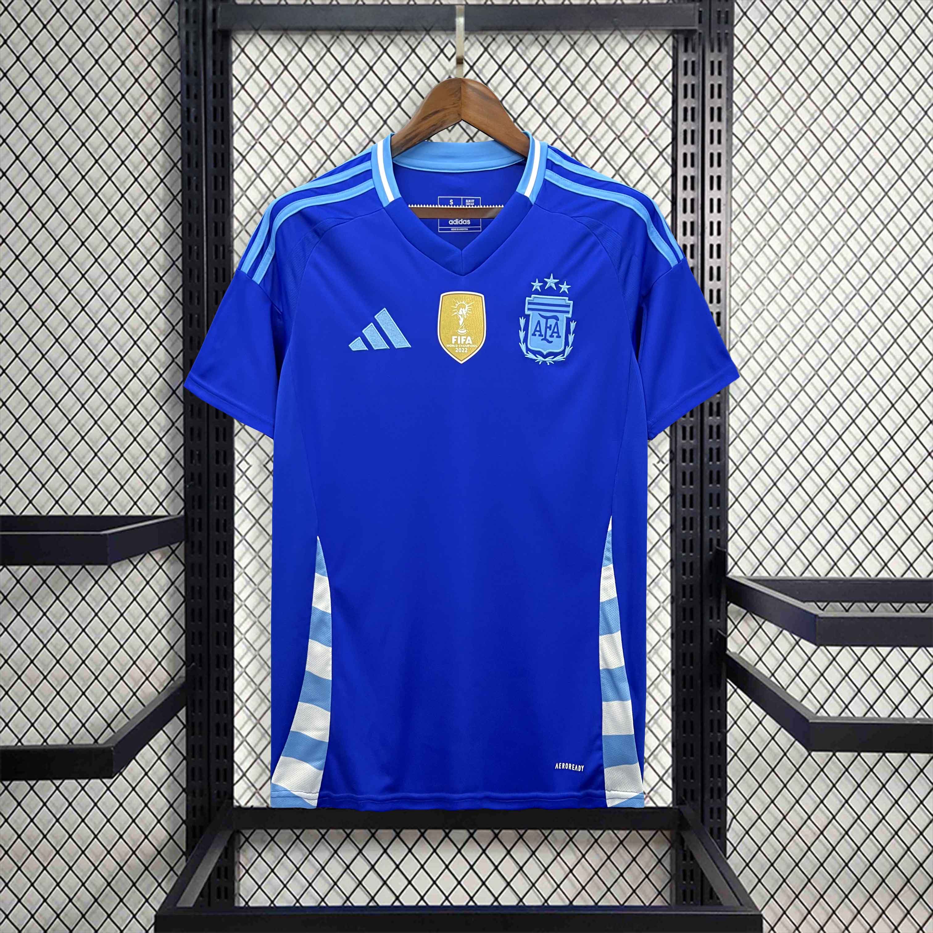 2024 Argentina Messi#10 Copa America Away Soccer Jersey - view 5