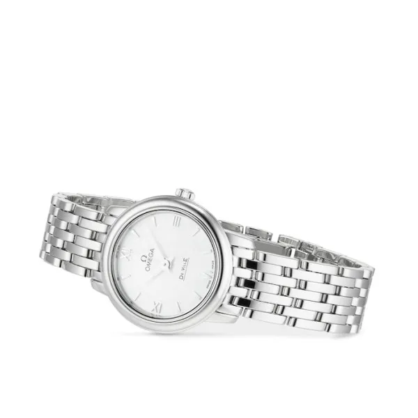 Omega De Ville Women Quartz Mother of Pearl Stainless Steel Watch O42410246005001 - gallery