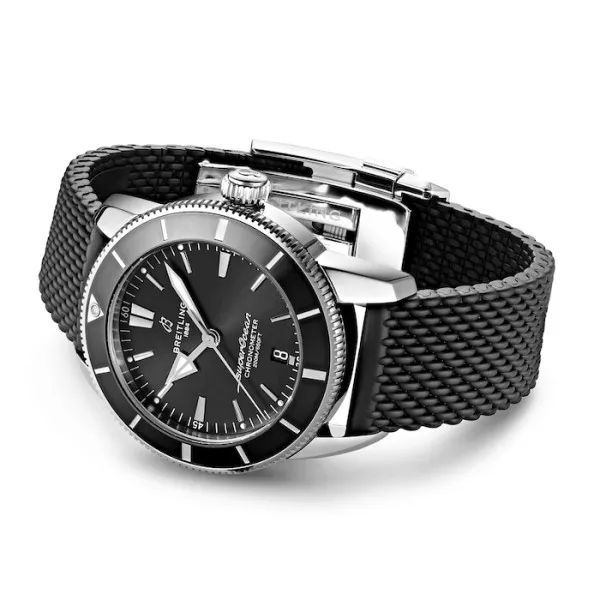 Breitling Superocean Heritage Men Automatic Black Rubber Watch AB2030121B1S1 - gallery
