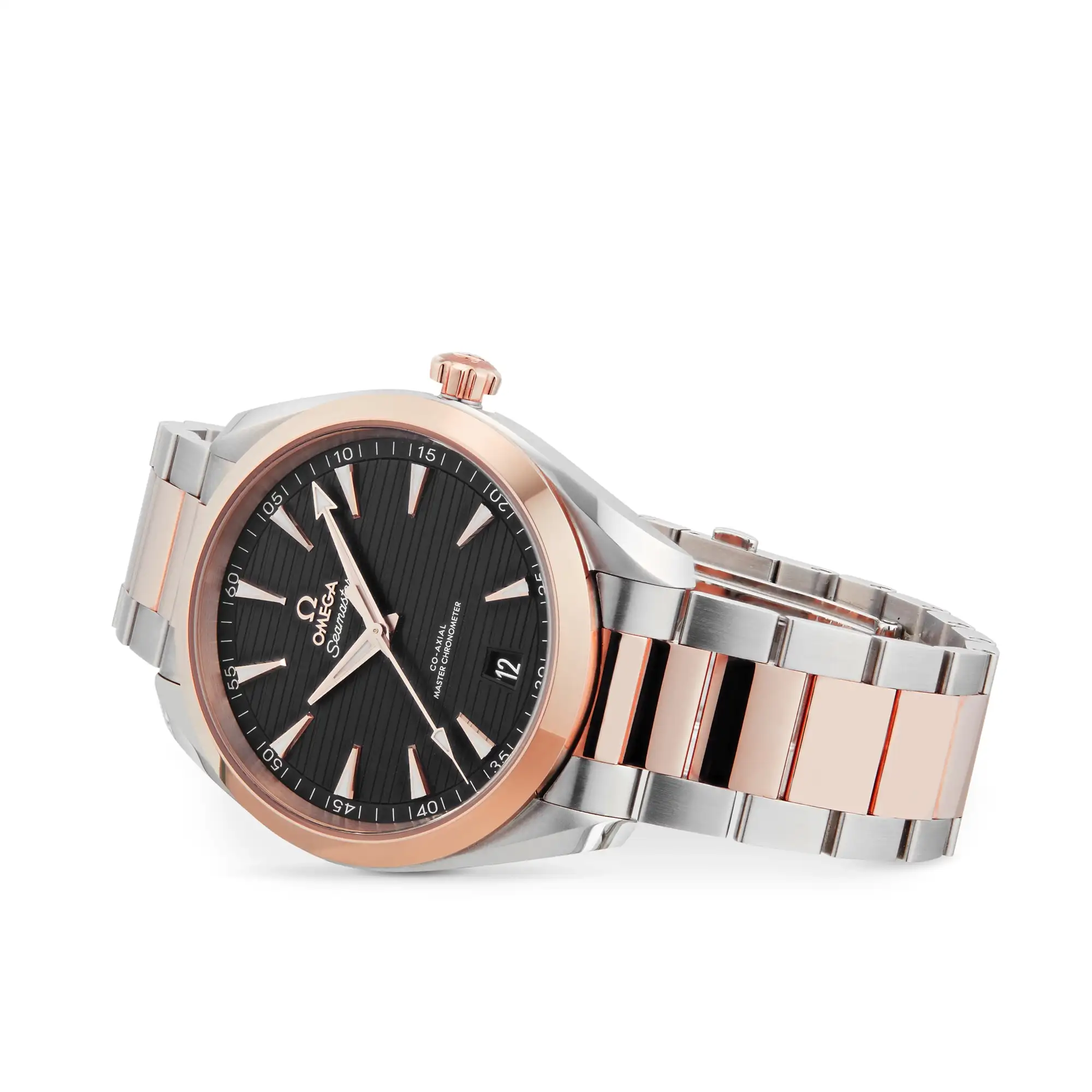 Omega Seamaster Aqua Terra Men Automatic Brown Bicoloured Watch O22020412106001 - gallery