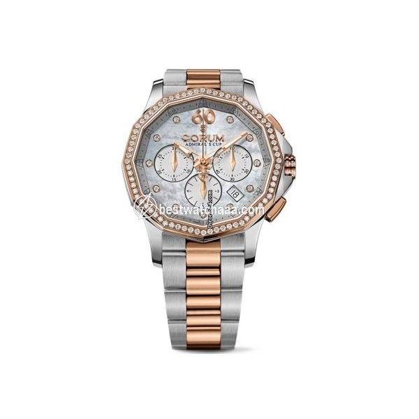 Corum Admirals Cup Legend 38 Mens watch Unisex Automatic Gold Steel 132.101.29 V200 PK10