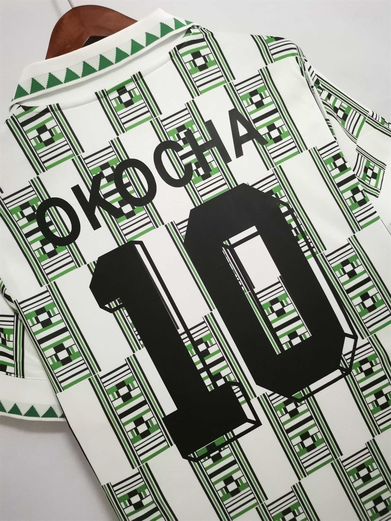 1994 Nigeria Home World Cup Retro Jersey - view 12