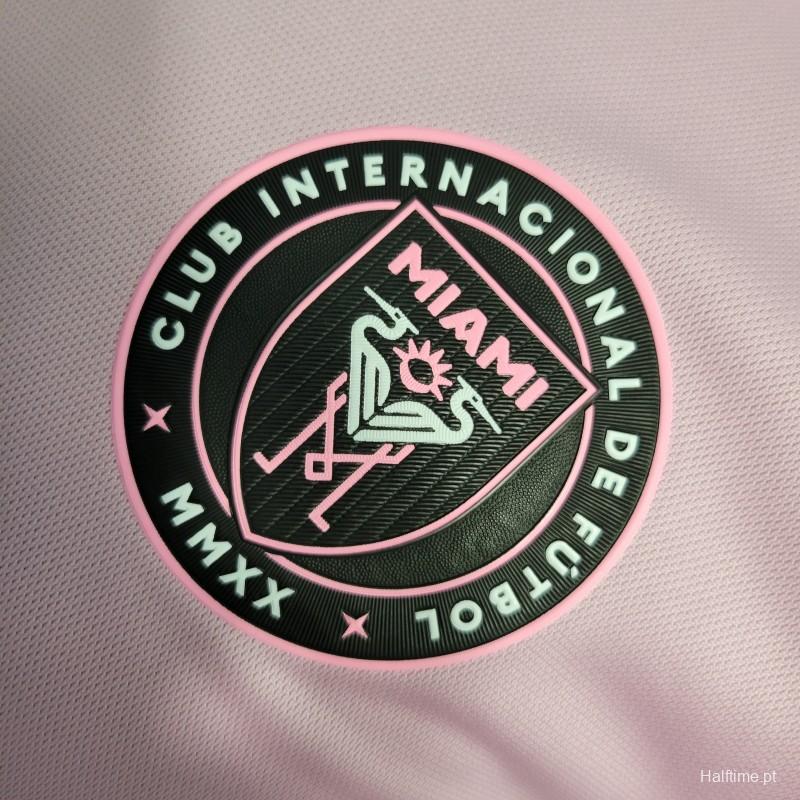 22-23 Inter Miami Messi#10 CF Home  Soccer Jersey Player Version - view 5