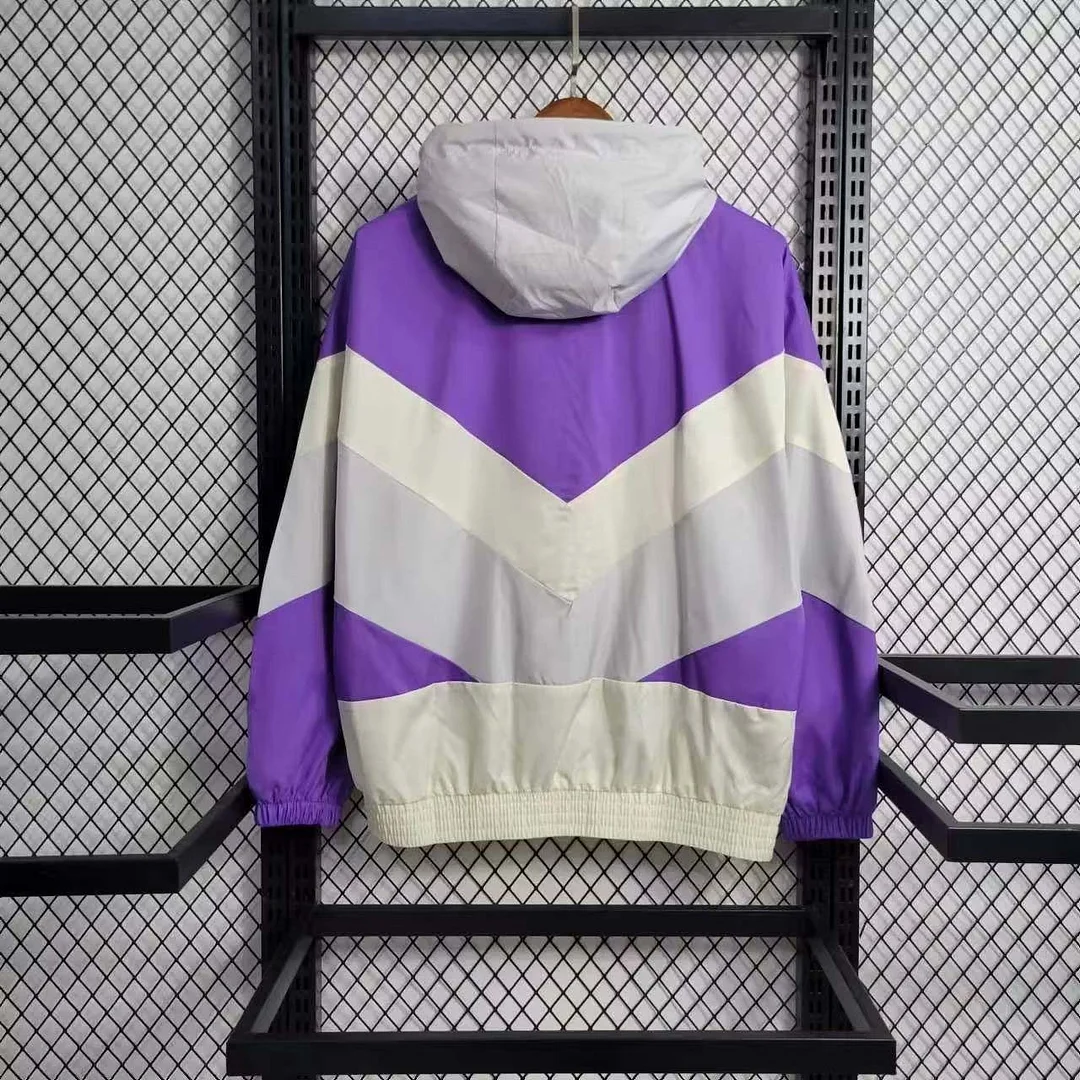 2023 Inter Miami Windbreaker Purple Soccer Jersey 1:1 Thai Quality - view 3