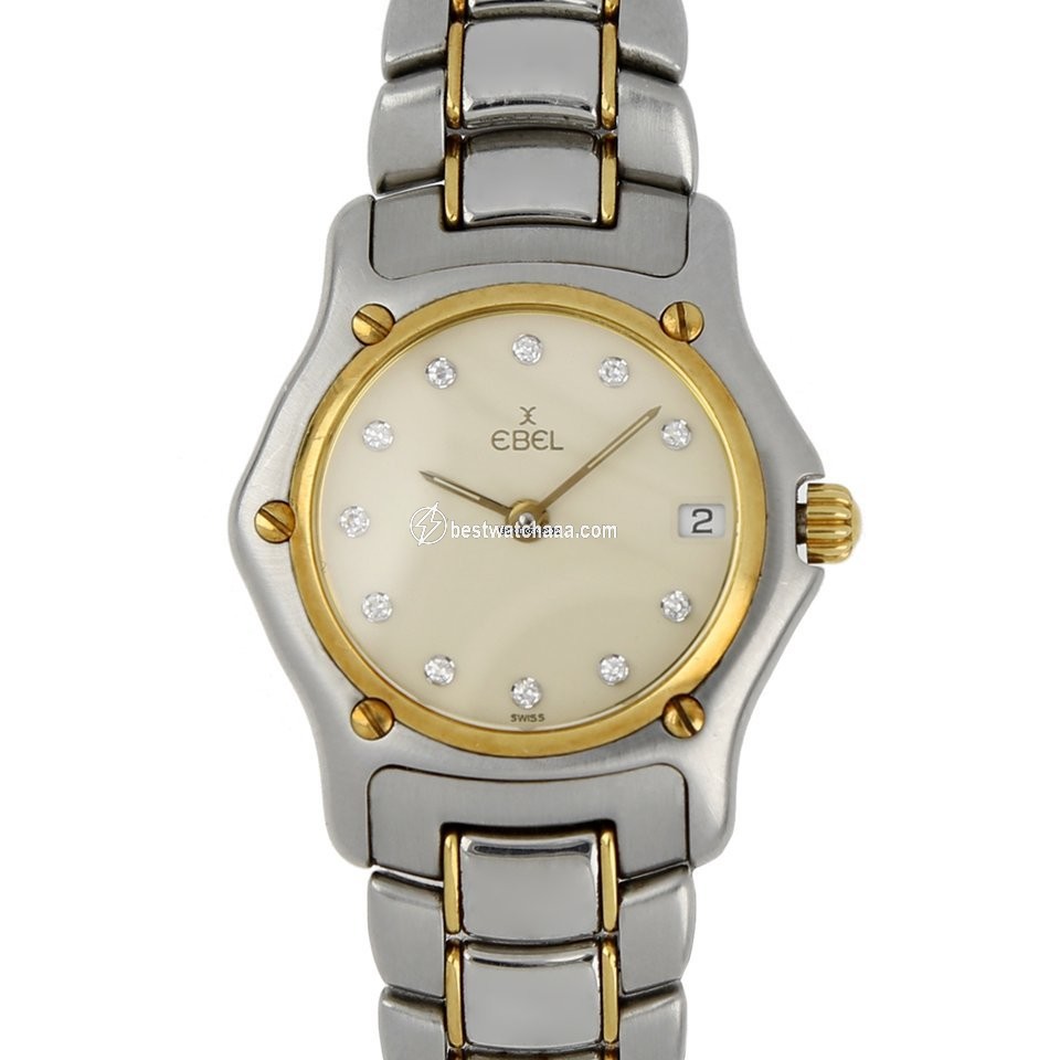 Ebel 1911 Womens watch Quartz Gold Steel 188901