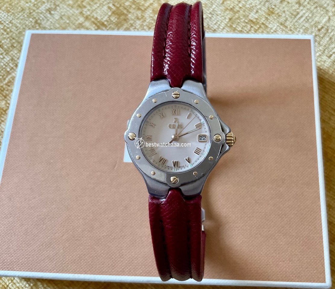 Ebel Sportwave Womens watch Quartz Gold Steel 6087621