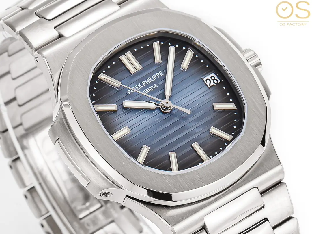 OSFactory Steel King Blue Nautilus Watch - gallery