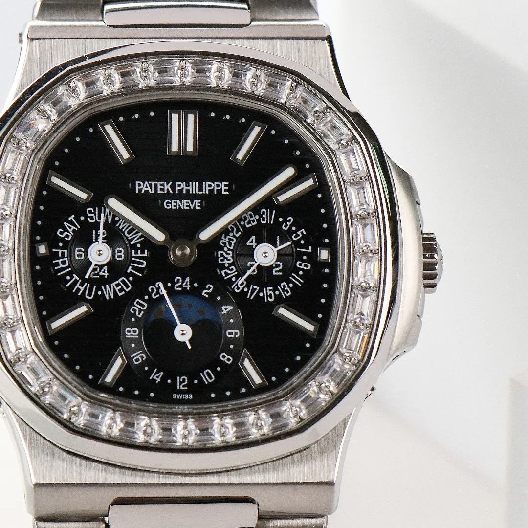 Patek Philippe Nautilus Black Perpetual Calendar - gallery