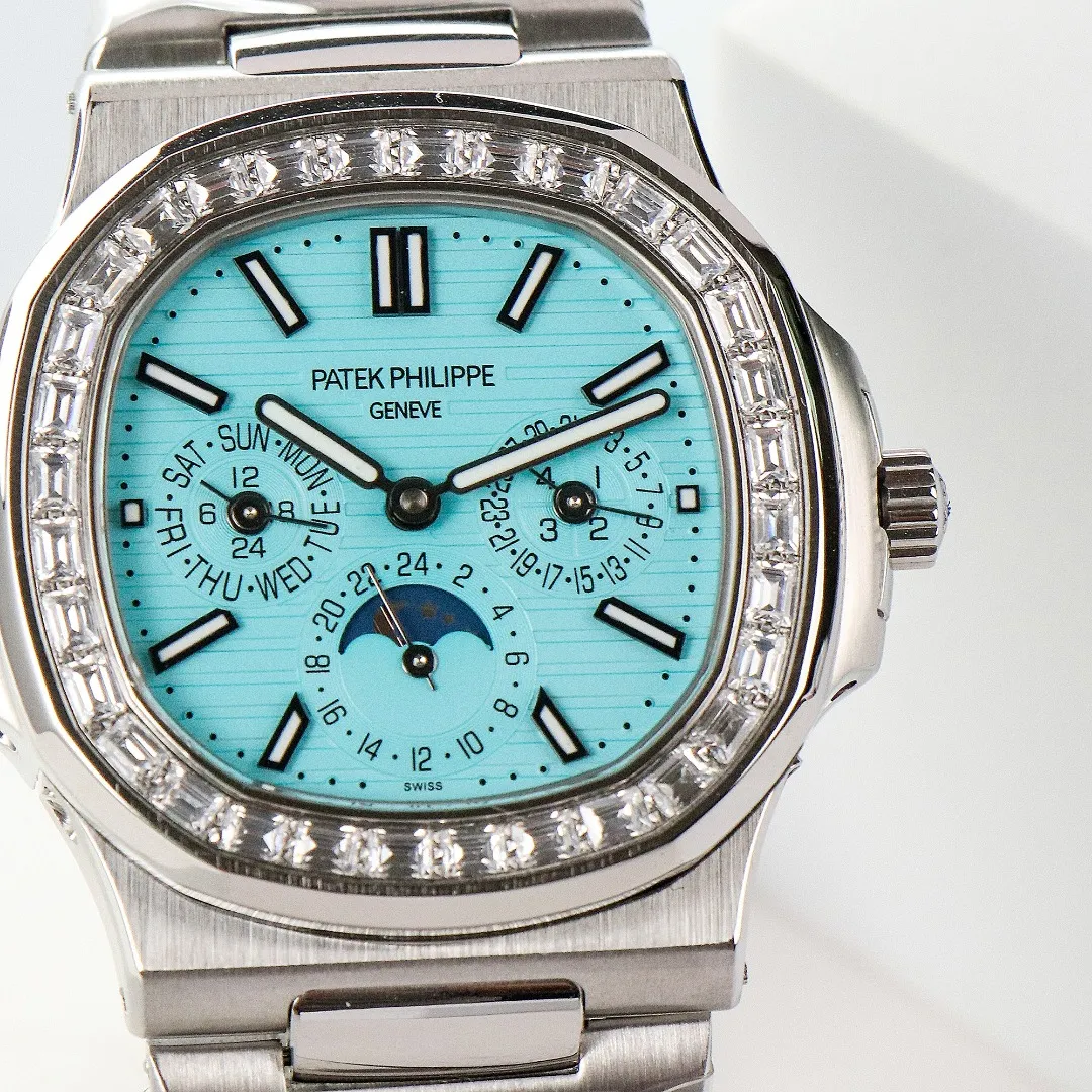 Patek Philippe Blue Nautilus Watch 5740/1G - gallery