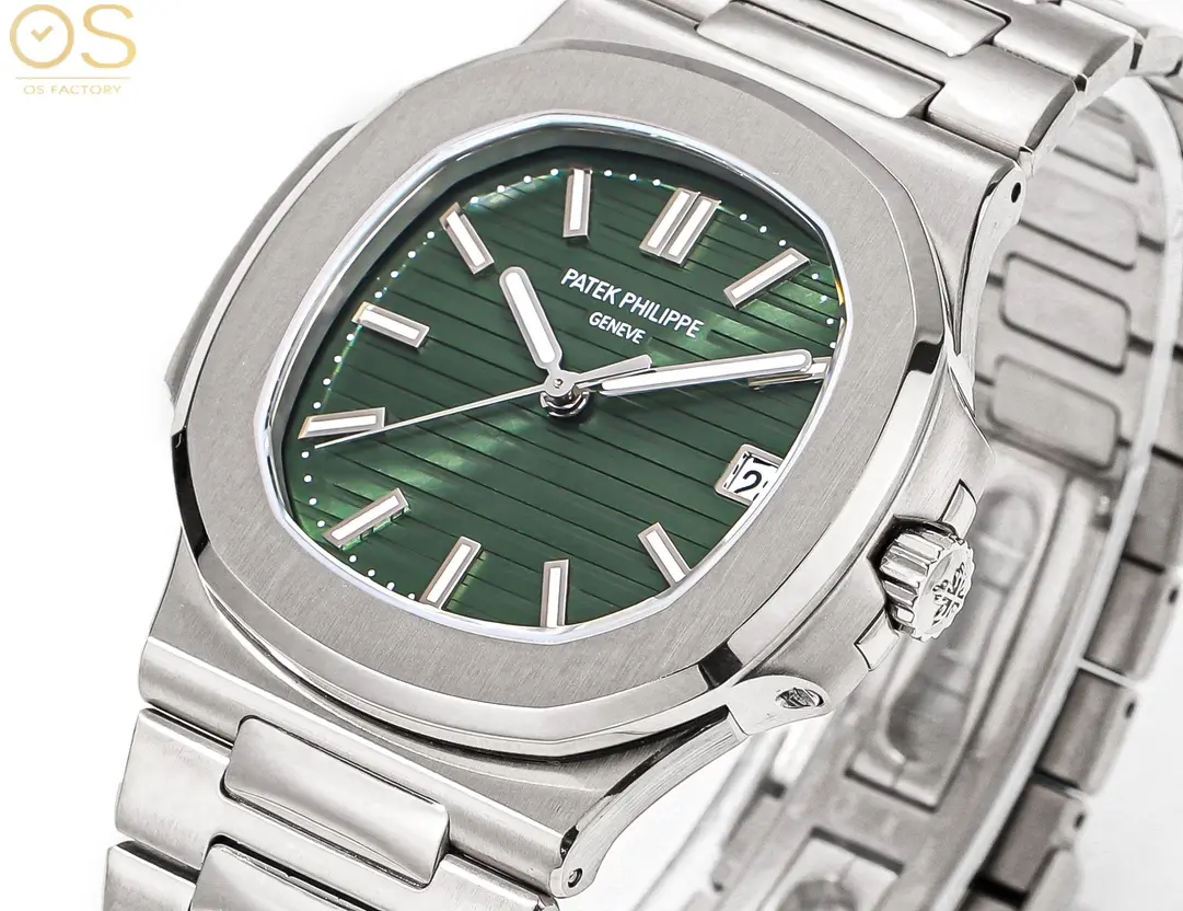 OSFactory Nautilus Green Dial Steel Watch - gallery