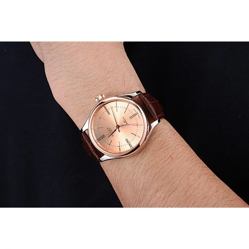 Rolex Cellini 40mm Orange Dial 622840 - gallery
