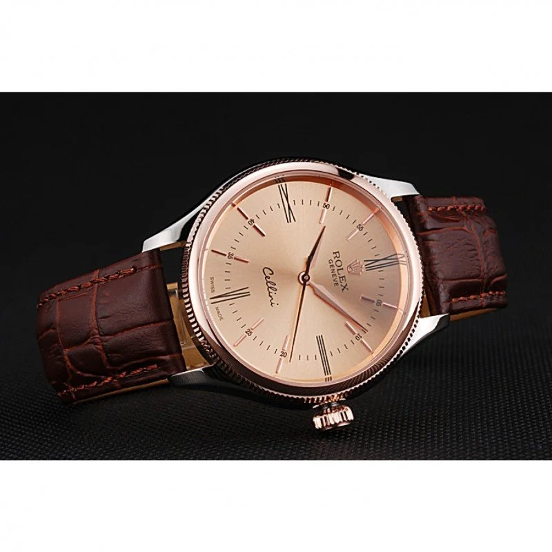 Rolex Cellini 40mm Orange Dial 622840 - gallery