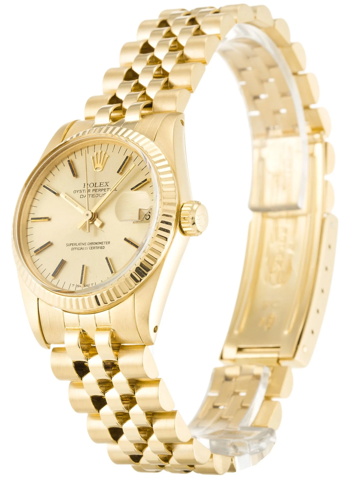 Rolex Datejust Mid-Size 30mm Champagne Dial 6827 - gallery