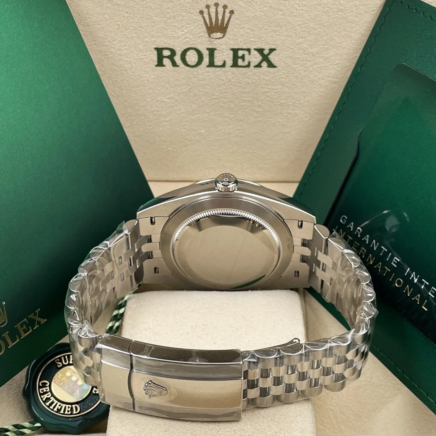 Rolex Datejust 41mm White Dial 126334 Jubilee Flutted - gallery