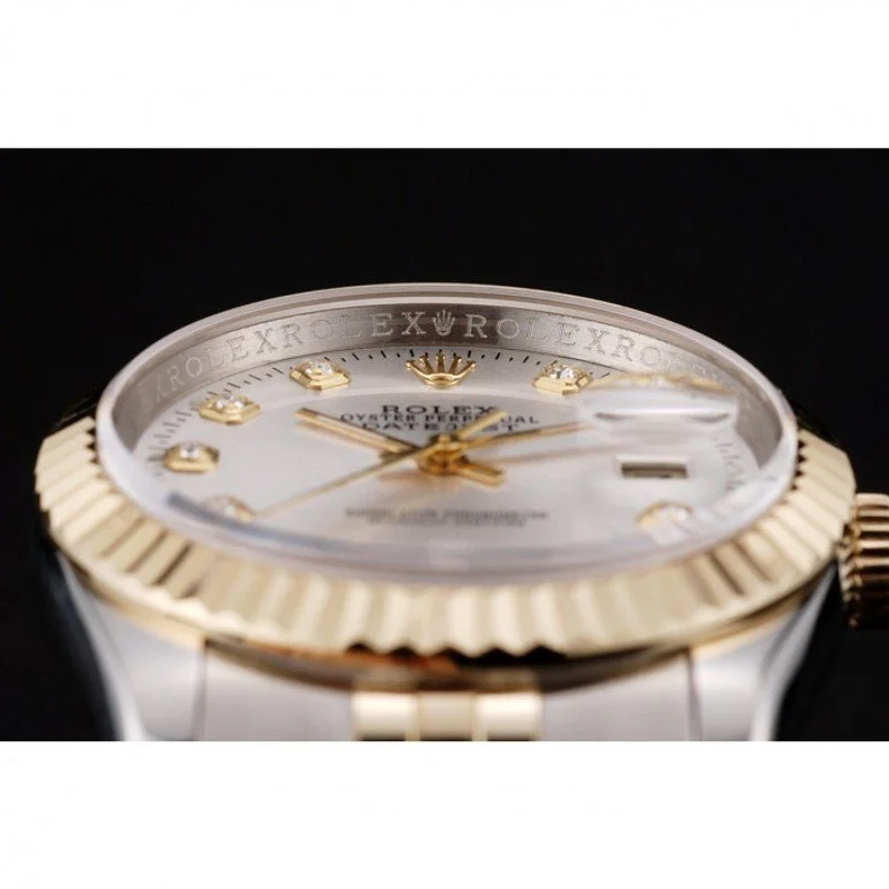 Superclone Rolex Datejust 36mm White Dial SRL10 - gallery