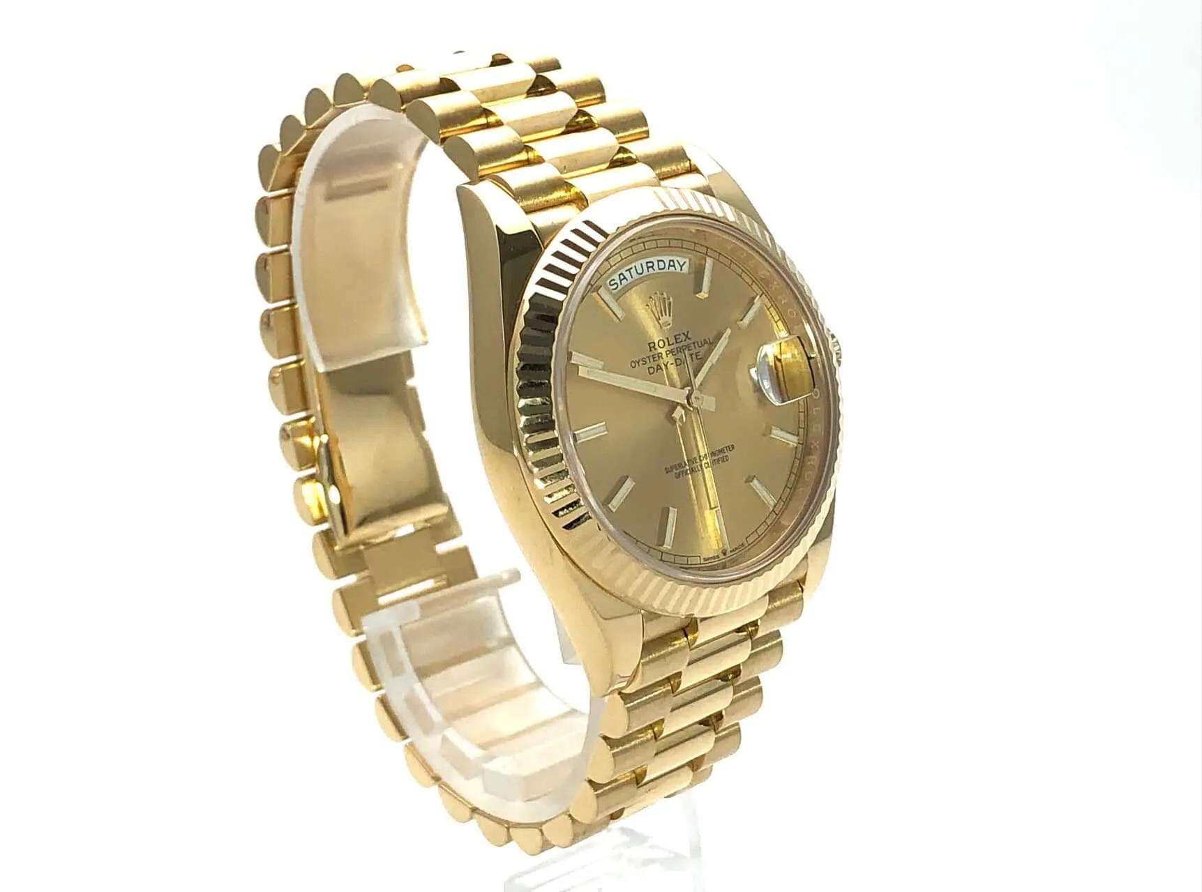 Rolex Day-Date II 40mm Champagne Dial 228238 - gallery