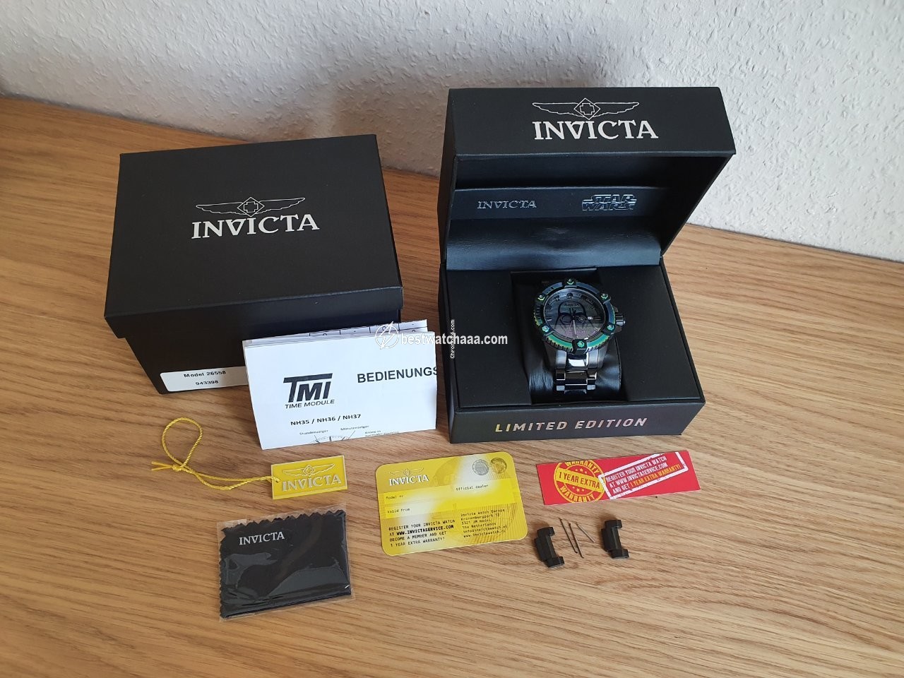 Invicta Mens watch Unisex Automatic Steel 26558