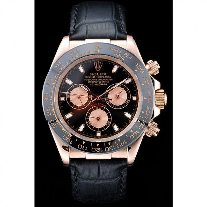Rolex Daytona 39mm Black Dial REP016831 - gallery