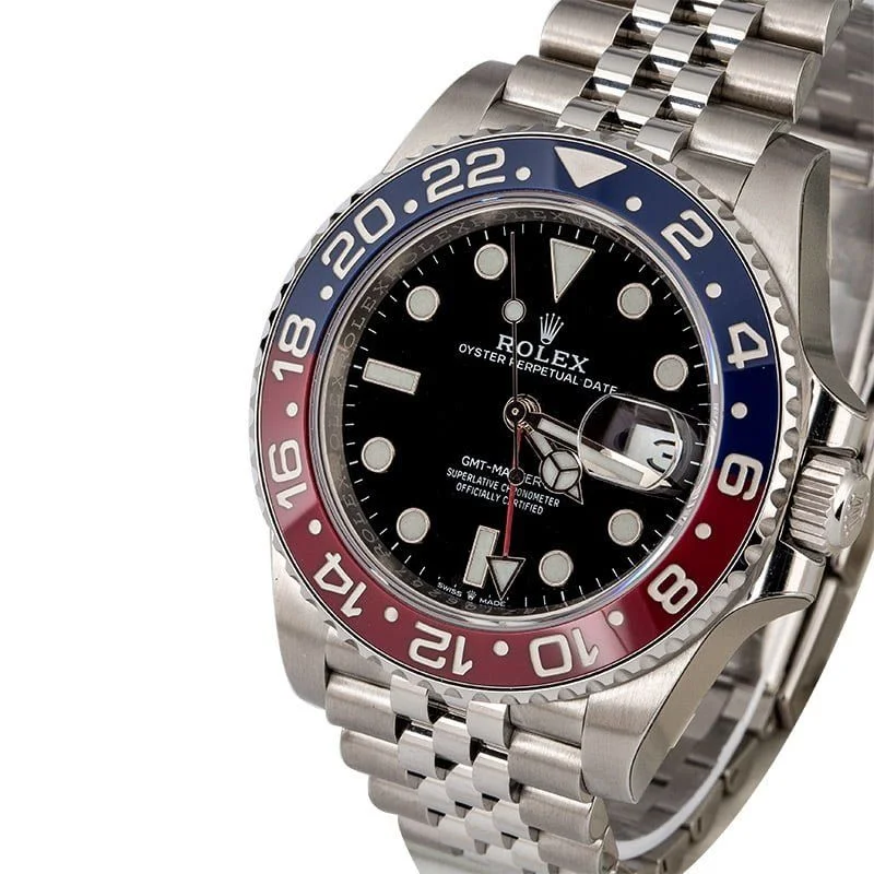 Rolex GMT-Master II 40mm 126710BLRO  Pepsi  Jubilee - gallery