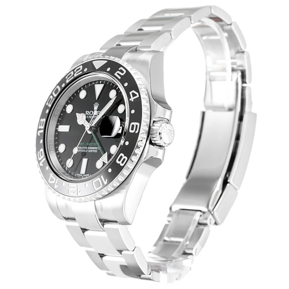 Superclone Rolex GMT-Master II 40mm Black Dial 116710 - gallery