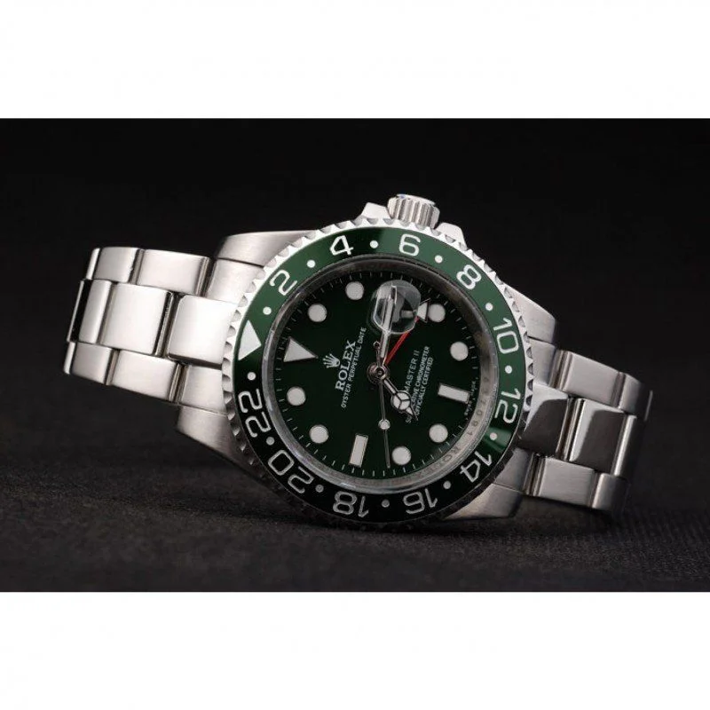 Superclone Rolex GMT-Master II 41mm Green Dial SRL48 - gallery