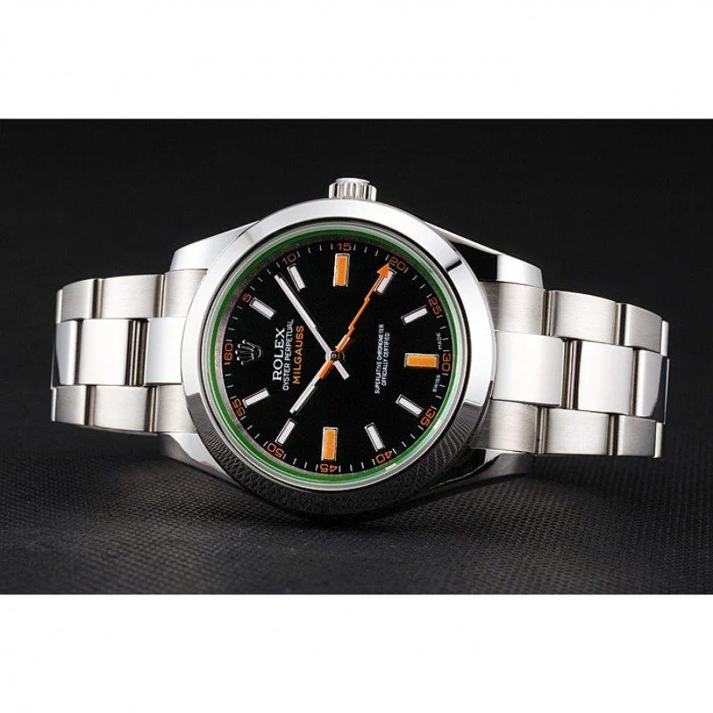 Superclone Rolex Milgauss 41mm Black Dial REP016836 - gallery
