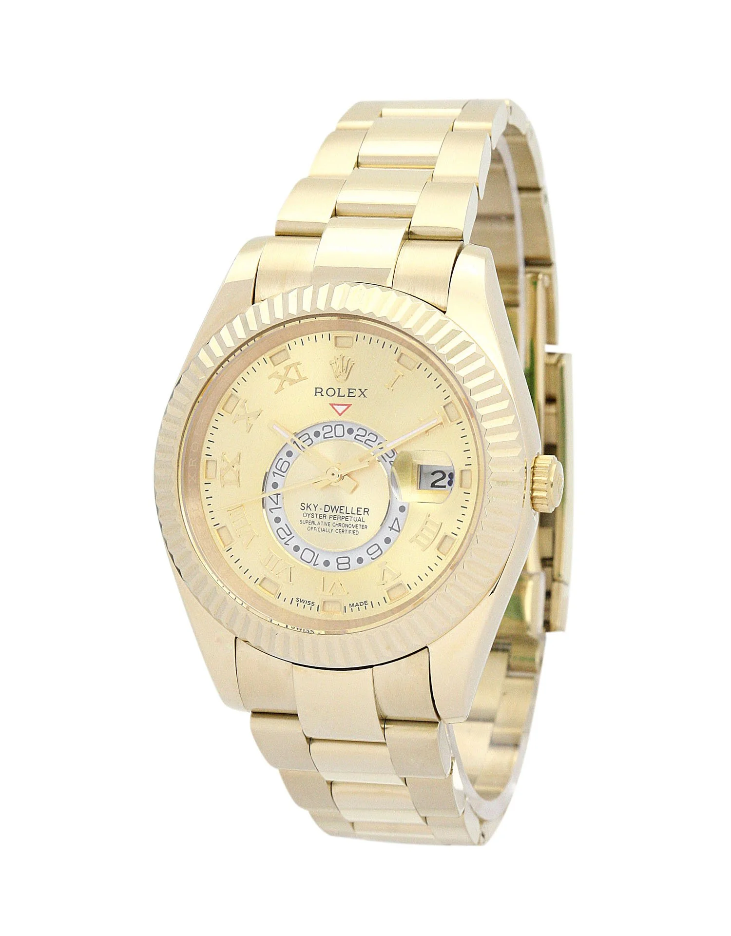 Rolex Sky-Dweller 42mm Champagne Dial 326938 - gallery