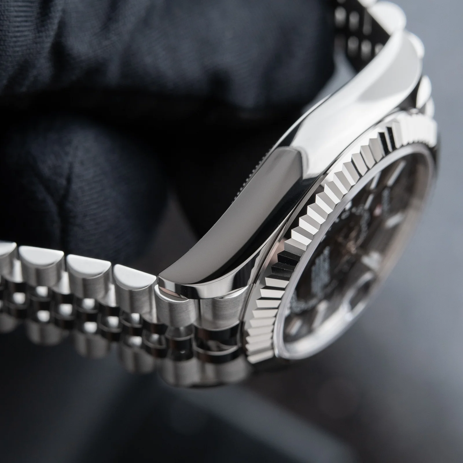 Superclone Rolex Sky-Dweller 42 mm Bright black Dial 336934 Jubilee - gallery