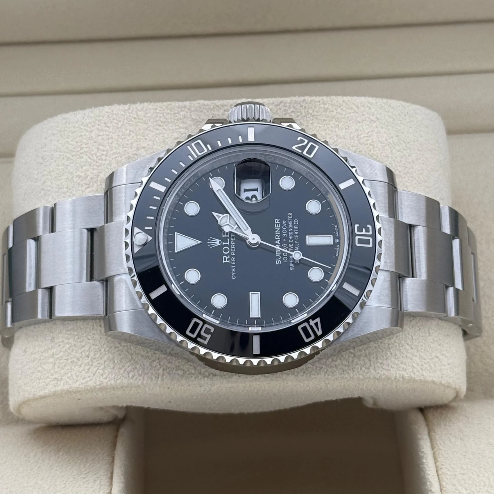 Superclone Rolex Submariner 41mm Black Dial 126610LN - gallery