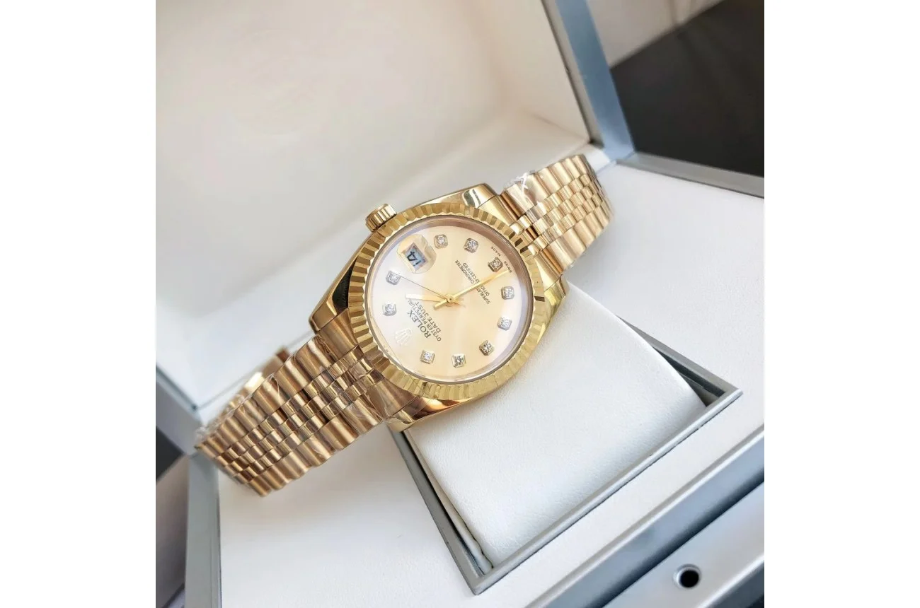 Couple Watches Rolex Datejust 36/28mm RG/RG Jub Gold/Dial - gallery