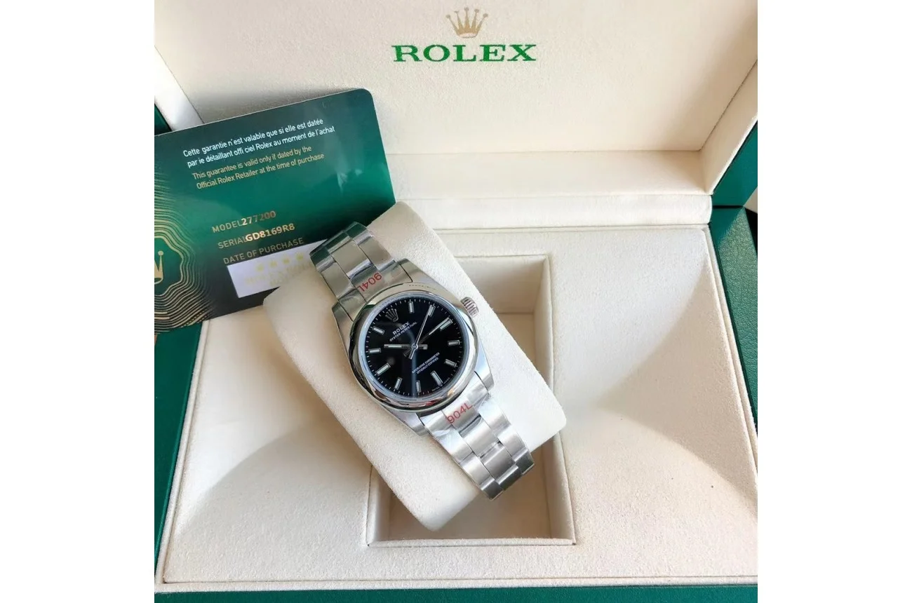Couple Watches Rolex Oyster Perpetual 31/41mm SS/SS Black/Stk - gallery