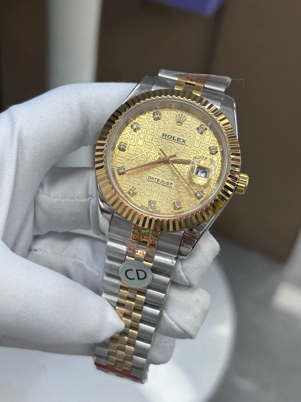 Rolex Datejust Super Clone 41mm Champagne Dial 126233 - gallery