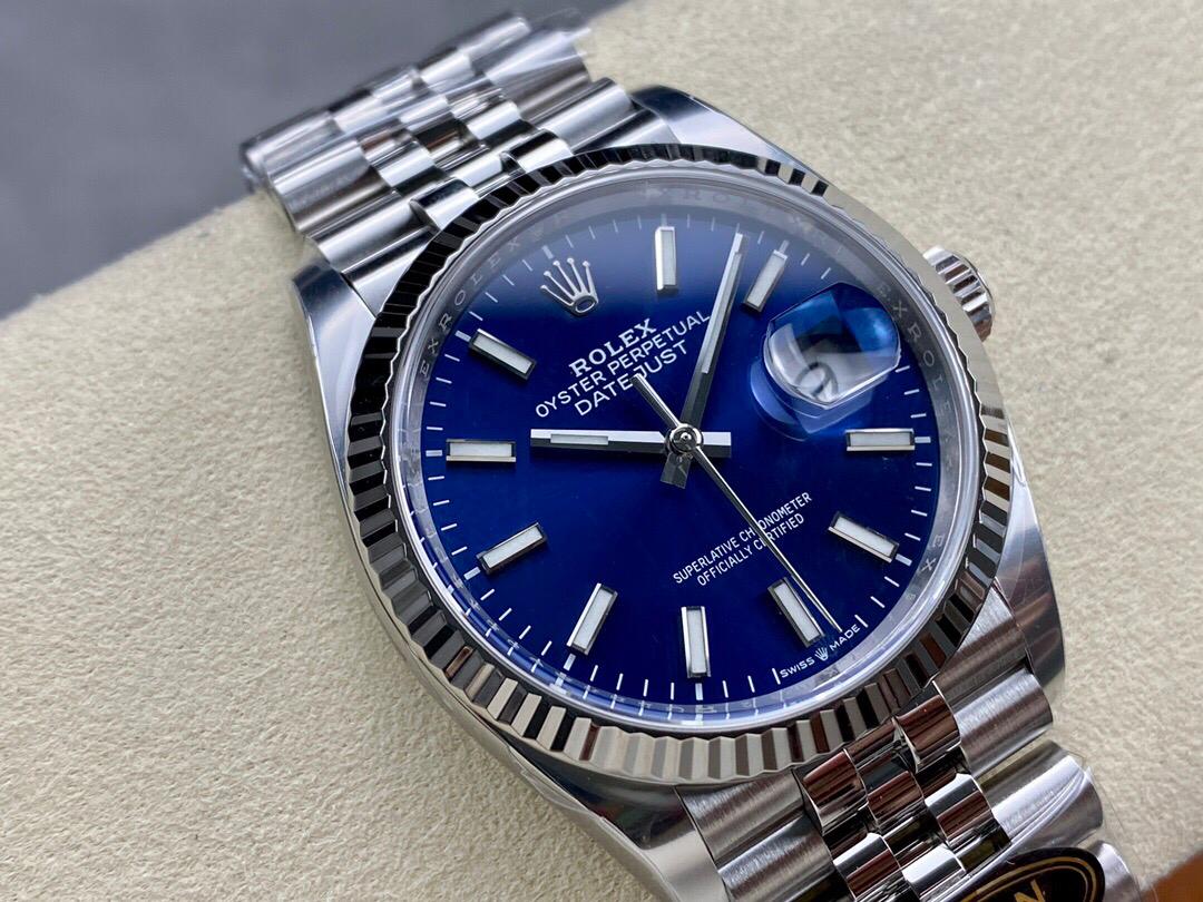Rolex Datejust Super Clone 36mm Blue Dial 116234 - gallery