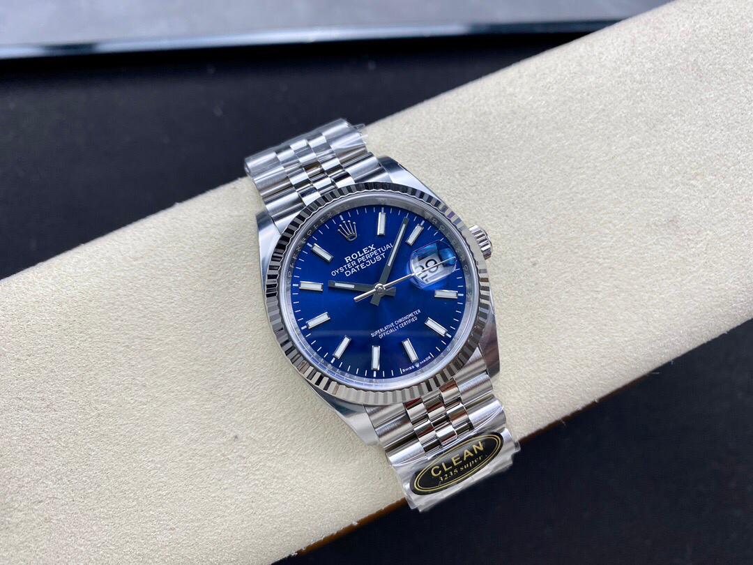 Rolex Datejust Super Clone 36mm Blue Dial 116234 - gallery