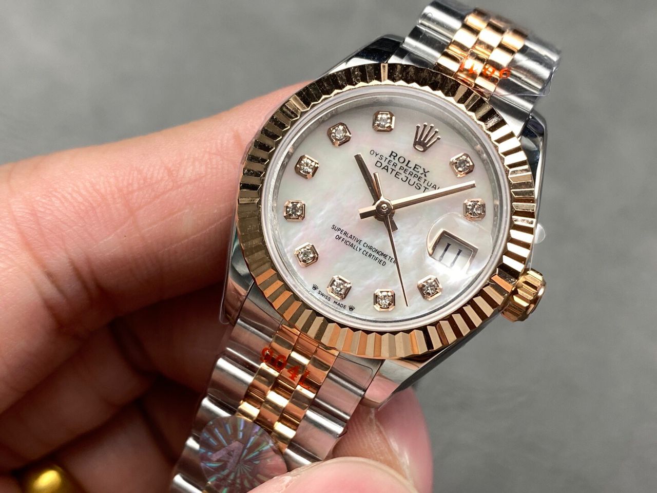 Rolex Lady-Datejust Super Clone 28mm Yellow Gold 279173 - gallery