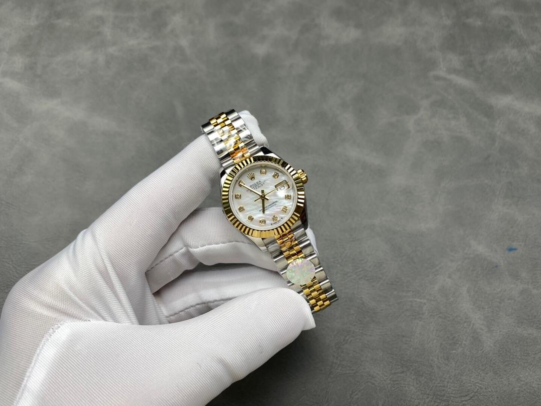 Rolex Lady-Datejust Super Clone 28mm Yellow Gold 279173 - gallery