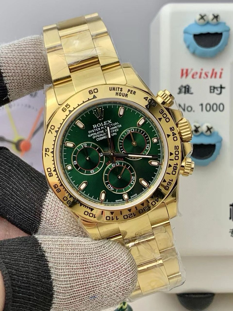 Rolex Daytona Super Clone 116508 Green Dial 40mm - gallery