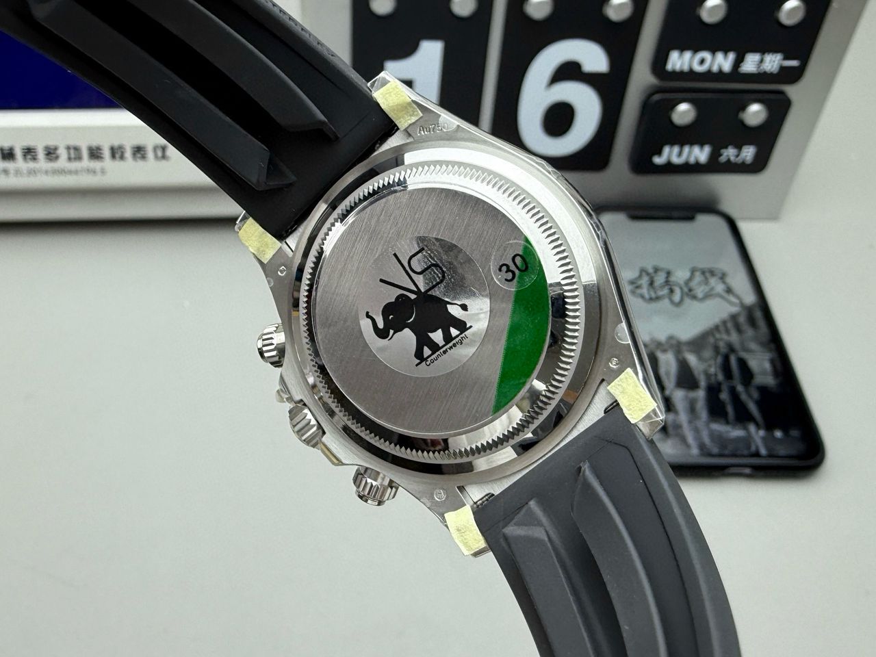 Rolex Daytona Super Clone 116519 Black Dial 40mm - gallery