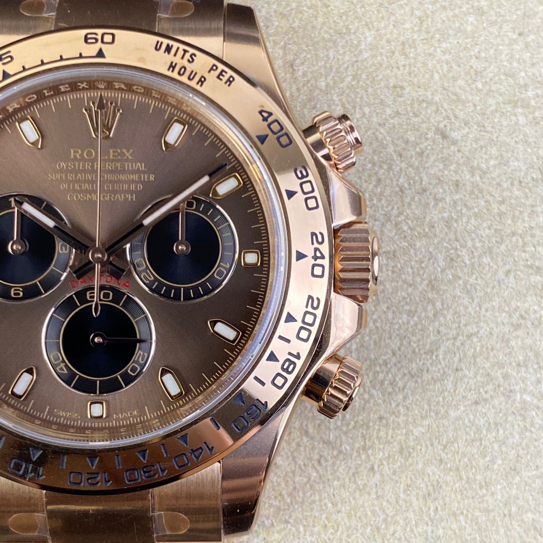 Rolex Daytona Super Clone 126505 Bright Chocolate Dial 40mm - gallery