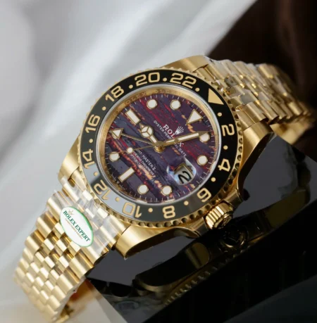 Rolex Super Clone GMT-Master II 40 mm 126718GRNR Tiger Iron Dial - gallery