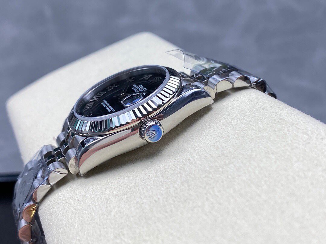 Rolex Lady-Datejust Super Clone 31mm Black Dial 178240 - gallery
