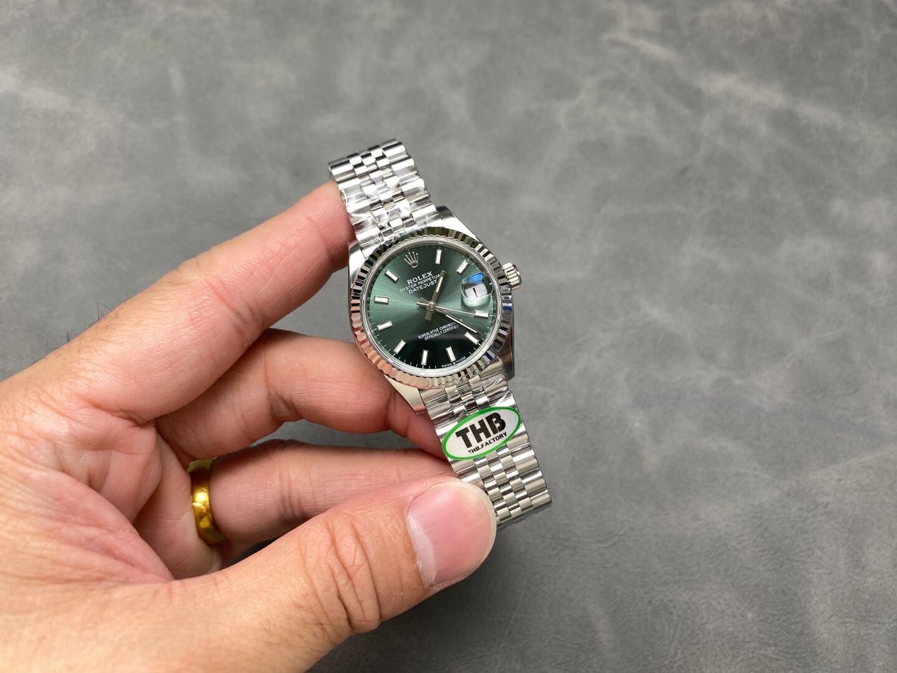 Rolex Datejust Super Clone 31mm Mint Green Dial 278274 - gallery