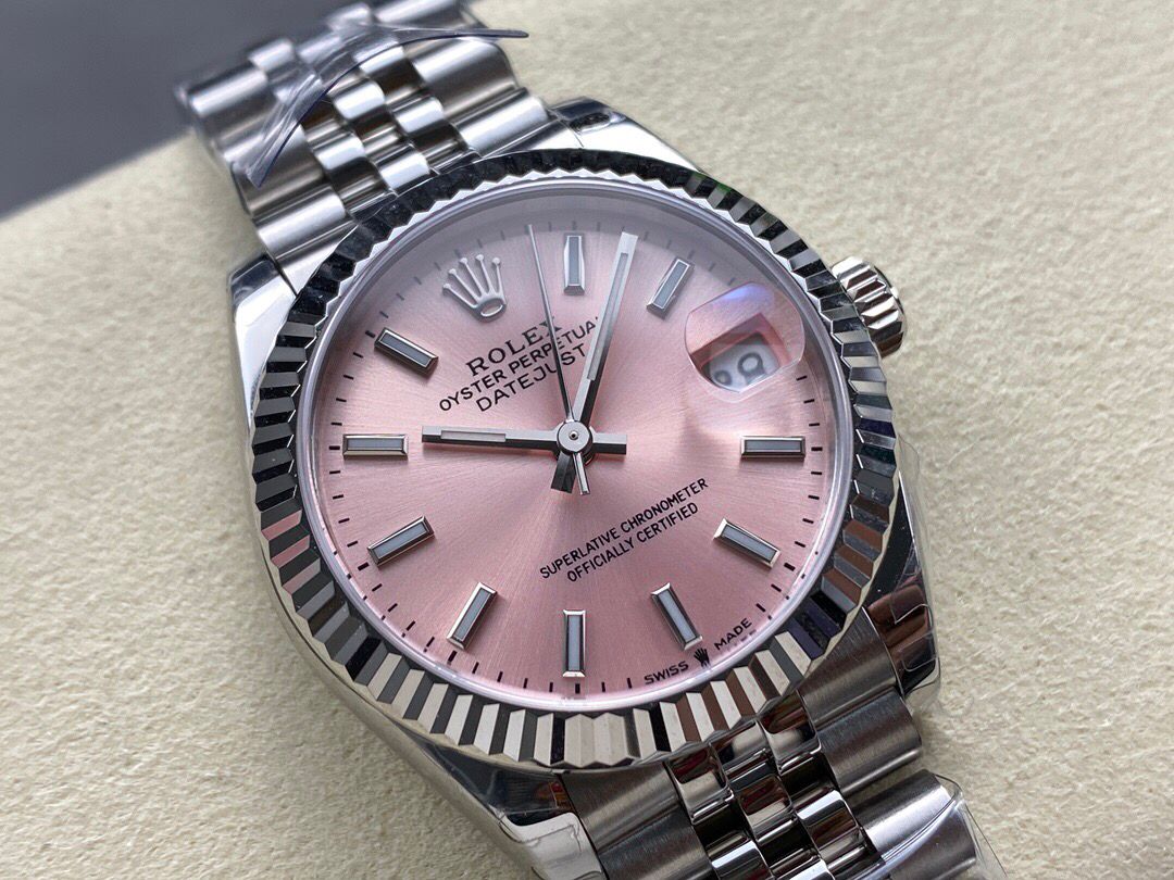 Rolex Datejust Super Clone 31mm Pink Dial 278240 - gallery