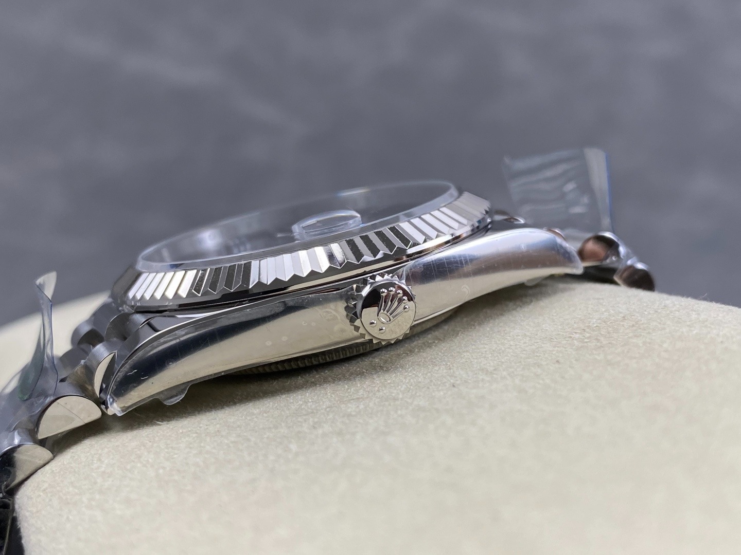 Day Date 40 SS RGF 1:1 Best Edition White Roman Dial on President Bracelet VR3255 - gallery