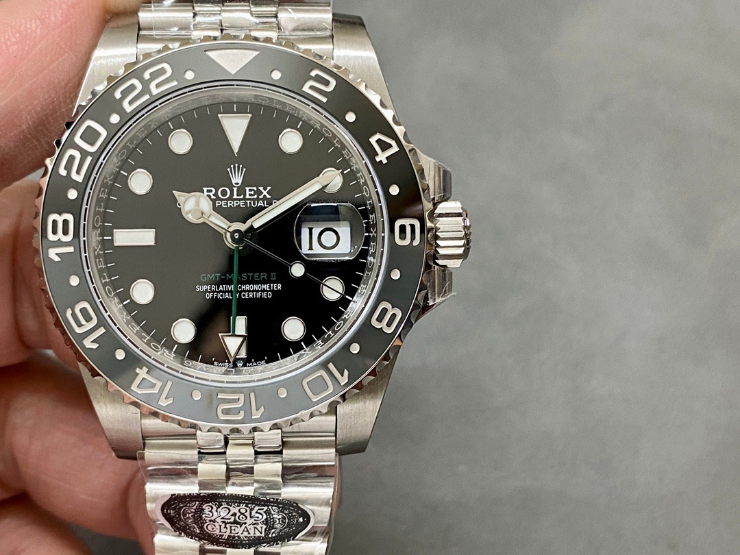 2025 New Rolex GMT Master II Bruce Wayne Super Clone 3285 Movement (HOT ITEM) - gallery