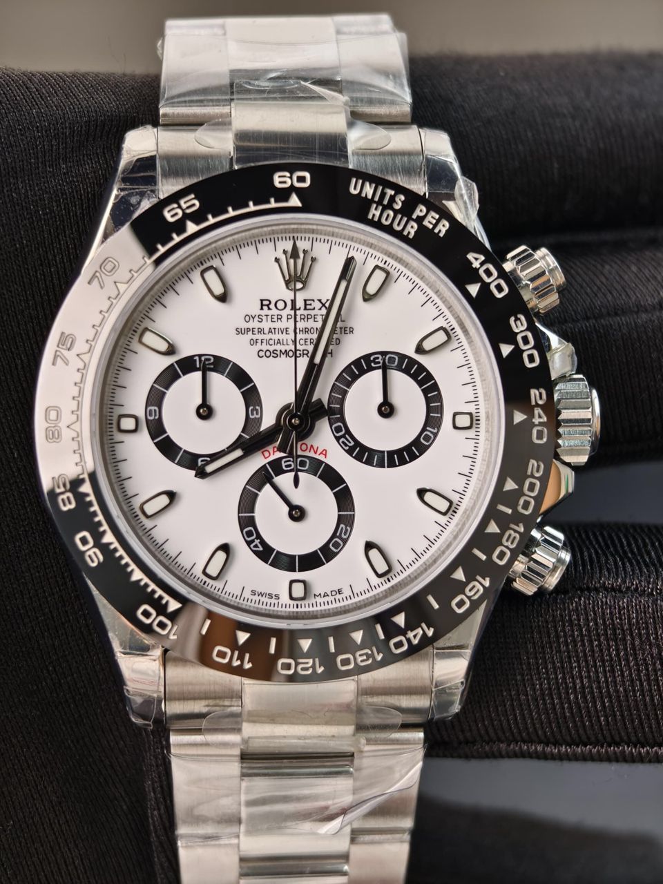 Rolex Daytona Super Clone 116500LN Panda White Dial 40mm - gallery