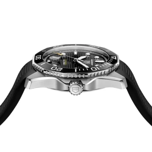 TAG Heuer Aquaracer Men Automatic Black Rubber Watch WBP201A.FT6197 - gallery